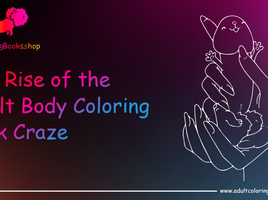 Adult Body Coloring Book
