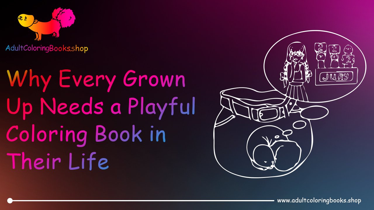 Playful Adult Coloring Book
